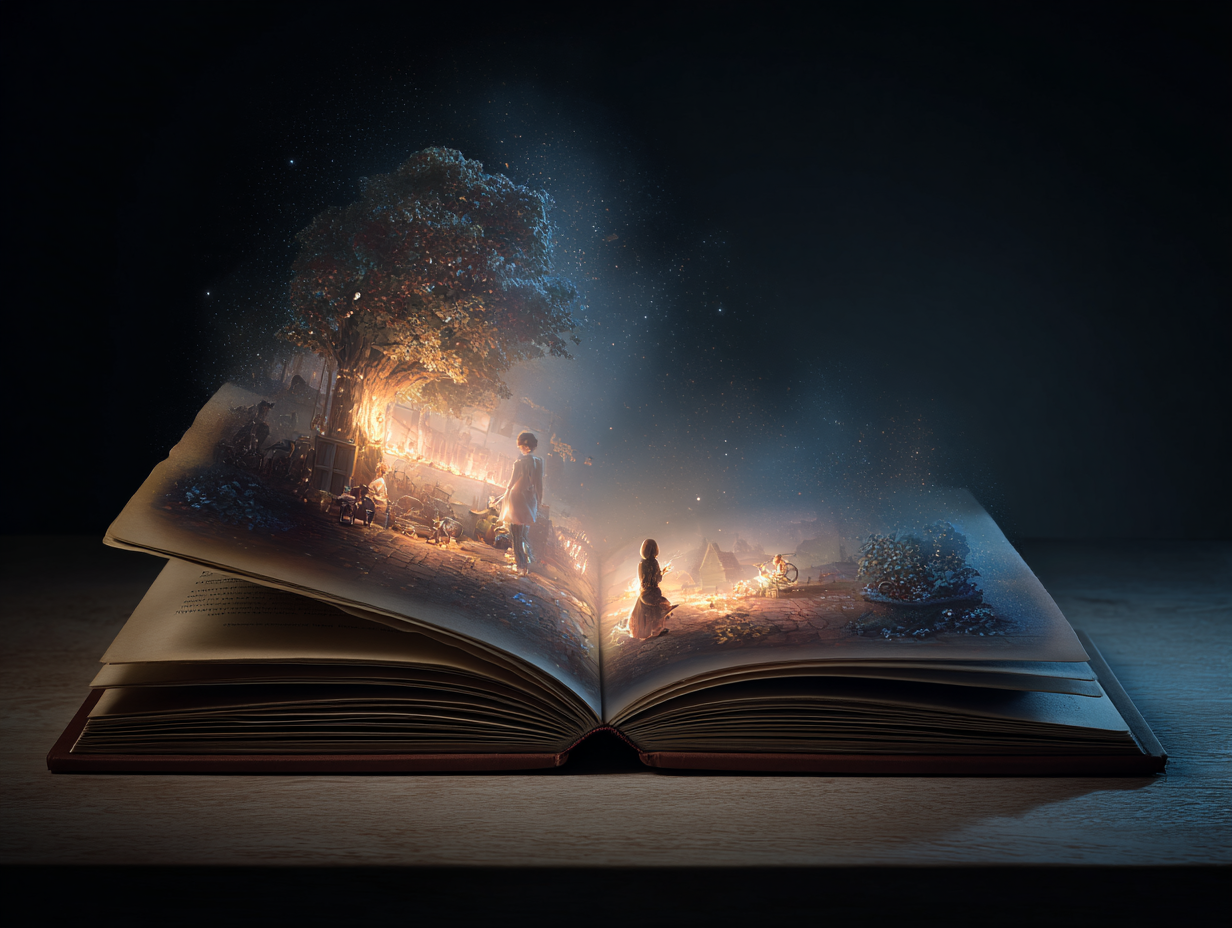 An open book brought to life — mBoox™